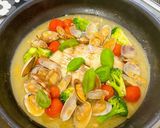 我流簡単♪魚介風味満喫♪アクアパッツァ作り方7写真