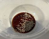 焼肉タレ簡単シェイク！漢チョレギサラダ作り方1写真