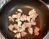 オクラと鶏もも肉の甜麺醤炒め作り方4写真