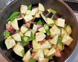 オクラと鶏もも肉の甜麺醤炒め作り方6写真