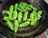 農家の食卓〜甘唐辛子の肉詰め〜作り方8写真