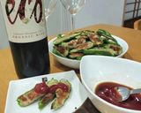 農家の食卓〜甘唐辛子の肉詰め〜作り方13写真