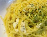 カマンベールチーズを溶かしたチーズパスタ作り方3写真