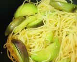 茄子を使ったガーリックオイルパスタ作り方3写真