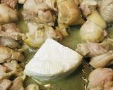 鶏肉のカマンベール＆ヨーグルトソース作り方2写真