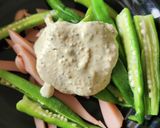 魚肉ソ&オクラのシーザー☆さっぱりサラダ作り方2写真