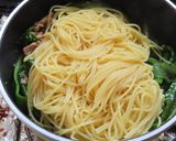 ツナ缶&塩昆布で種ごと無限ピーマンパスタ作り方8写真