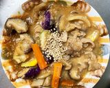 レンジ根菜茄子簡単洋風レバニラ味甘酢酢豚作り方16写真
