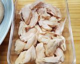 しっとりレンチンささみ(保存食)作り方17写真