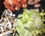 給食の「トマトとレタスのスープ」♡5分作り方1写真