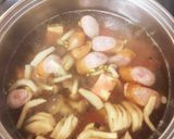 給食の「トマトとレタスのスープ」♡5分作り方3写真