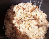 イワシ缶と即席味噌汁で♪鰯の味噌おこわ作り方3写真
