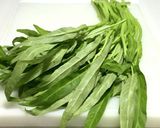 【味仙青菜風】空芯菜のペペロンチーノ作り方1写真