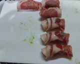 ハイボールに合う!チーズアボカドのクミン肉巻き作り方5写真