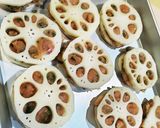 しゃきしゃき美味い！レンコンの挟み焼き！作り方4写真
