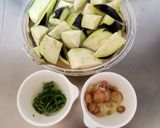 揚げなすとたっぷり薬味のめんぽん浸け作り方1写真