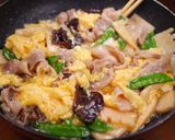 ふんわり甘～い♡豚肉と玉子のいりつけ作り方7写真
