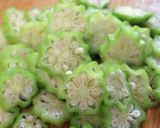 ダビデの星（オクラ）のおかか和え作り方3写真
