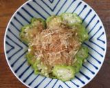 ダビデの星（オクラ）のおかか和え作り方5写真