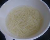 千切り炒め肉じゃが作り方1写真