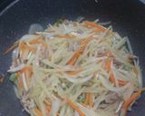 千切り炒め肉じゃが作り方6写真