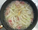 浅草の居酒屋で〆の定番☆ニラ玉がゆ作り方3写真