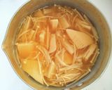 白だしと味噌で♪筍と えのきのサッと煮✿作り方5写真