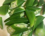 オクラの胡麻味噌和え作り方4写真