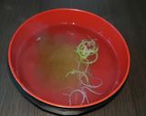 食前に菊芋しじみスープ作り方3写真