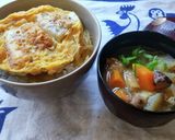 簡単！レンジで作れる、カツ丼♪作り方4写真