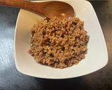 簡単甘うま鶏そぼろ作り方3写真