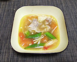 さっぱり！トマトとおくらの豚汁作り方4写真