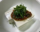 【簡単副菜】大葉と梅肉ポン酢の冷奴作り方4写真