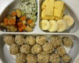お子様おにぎり①お好み焼き風おにぎり作り方5写真