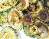 丸ごとゴーヤと水煮大豆の甘辛揚げ作り方3写真