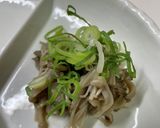 簡単きのこの醤油バター作り方4写真