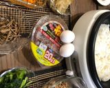 ホットプレートでビビンパ作り方1写真