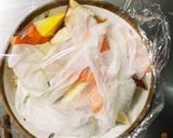 お一人様冷凍麺に根菜トマトウスターナムル作り方8写真