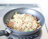 簡単美味しい【素麺チャンプルー（めんつゆ作り方6写真