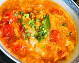 中華　ふわっと　　　　卵とトマトのスープ作り方11写真