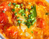 中華　ふわっと　　　　卵とトマトのスープ作り方12写真