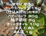せせりとクレソンの柚子胡椒和え作り方5写真