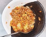 【簡単パラパラ】納豆キムチチャーハン作り方1写真