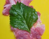 食欲そそる！甘辛大葉肉巻き！作り方1写真