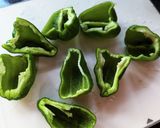 ピーマン大量消費！レンチン麺つゆ中華漬け作り方1写真