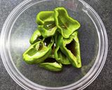 ピーマン大量消費！レンチン麺つゆ中華漬け作り方2写真