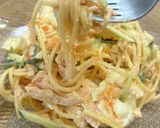 オーロラソースの鶏と卵のパスタサラダ✨作り方5写真