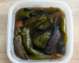 プラス一品！ナスとピーマンの焼き浸し作り方4写真