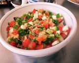 鯵の一夜干しに夏野菜の甘酢醤油タレon！作り方2写真