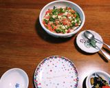 鯵の一夜干しに夏野菜の甘酢醤油タレon！作り方3写真